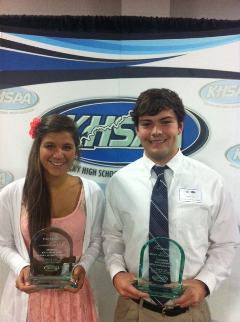 Seniors Kate Joss & Ryan Long Win 7th Region KHSAA Sportsmanship Award