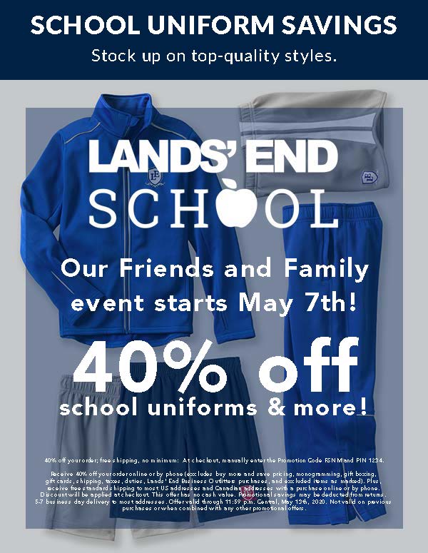 Christian Academy School System | Lands' End School Friends and Family Event | May 2020