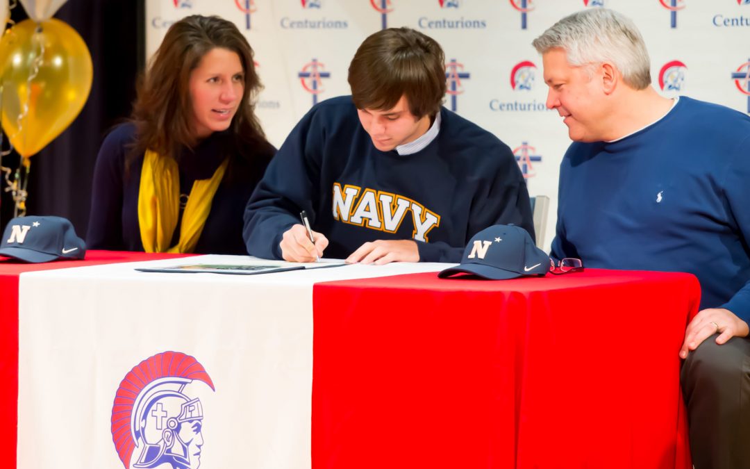 Chad Lewellyn Signs with Navy