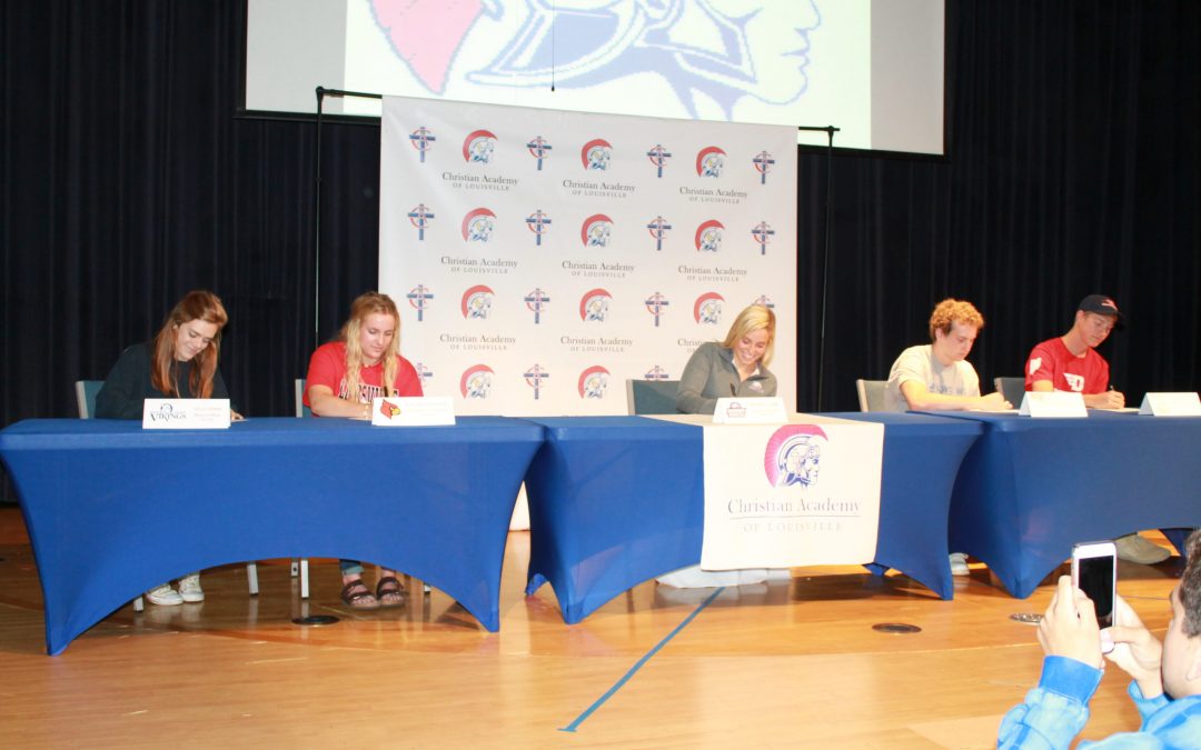 5 CAL  Athletes Sign to Play at College Level