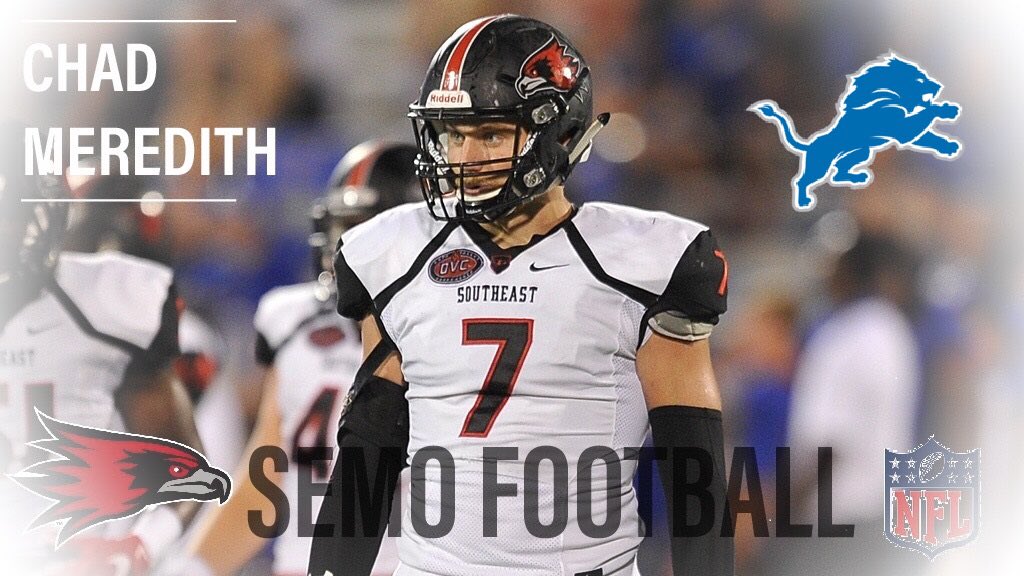 Chad Meredith Signs with Detroit Lions!