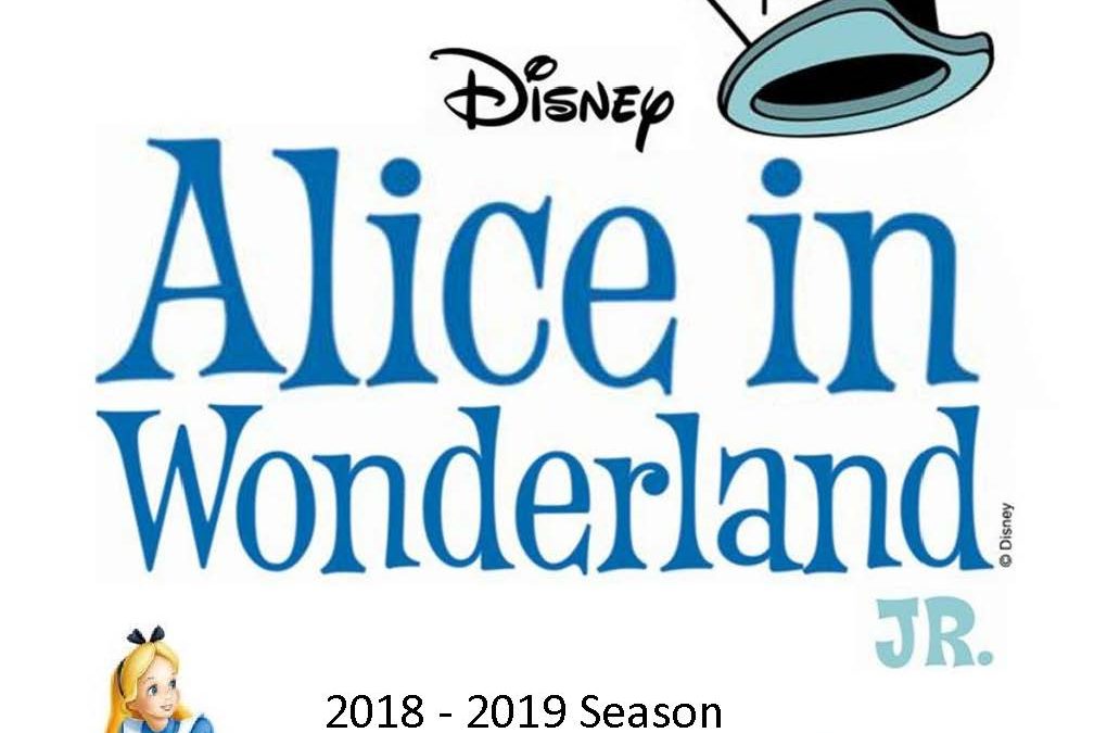 Tickets Now on Sale for Alice in Wonderland Jr., April 25-26