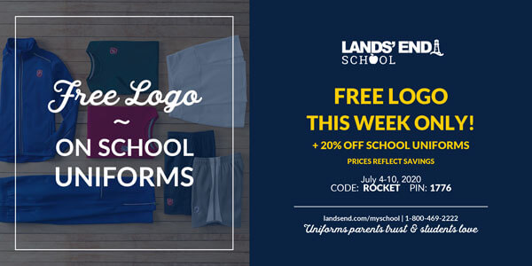Christian Academy School System | Lands' End Sale | July 4-10