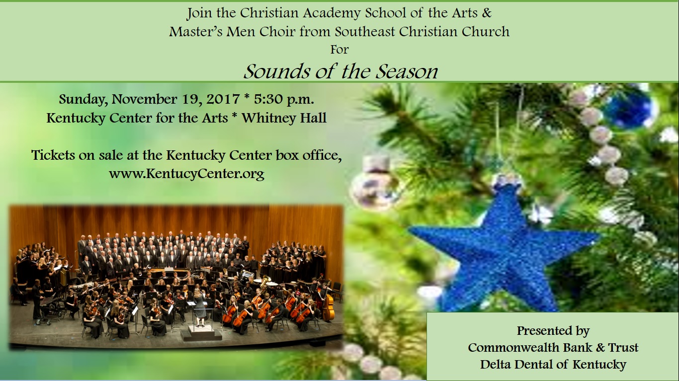 Christian Academy School System | School of the Arts | Sounds of the Season | November 19, 2017
