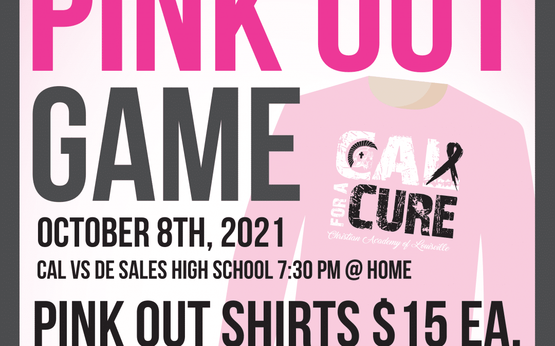 Christian Academy School System | Christian Academy of Louisville | English Station Campus | Centurion Football | Pink Out | CAL for a Cure