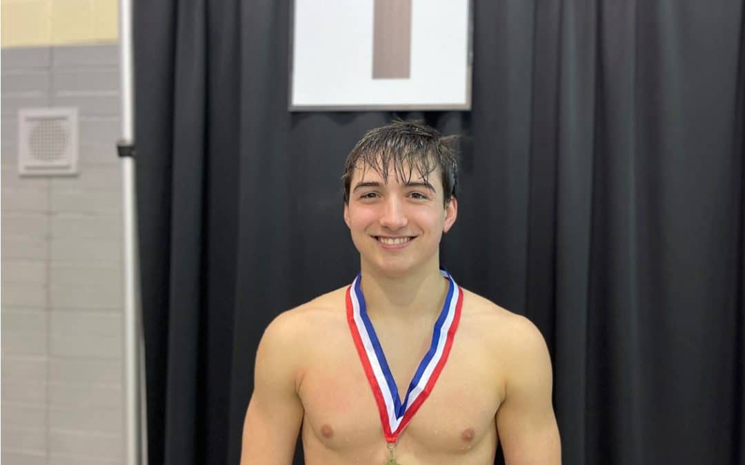 Robert Ehrenborg Wins State Swimming Title!