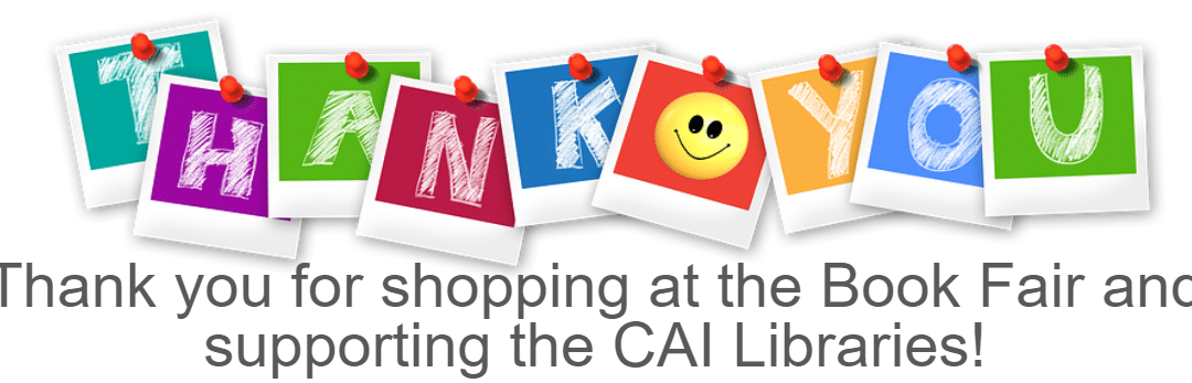 Thank You for Supporting CAI Libraries!