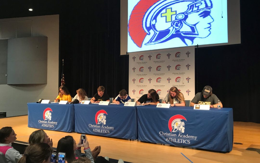 CAL Student Athletes Sign to Play at College Level