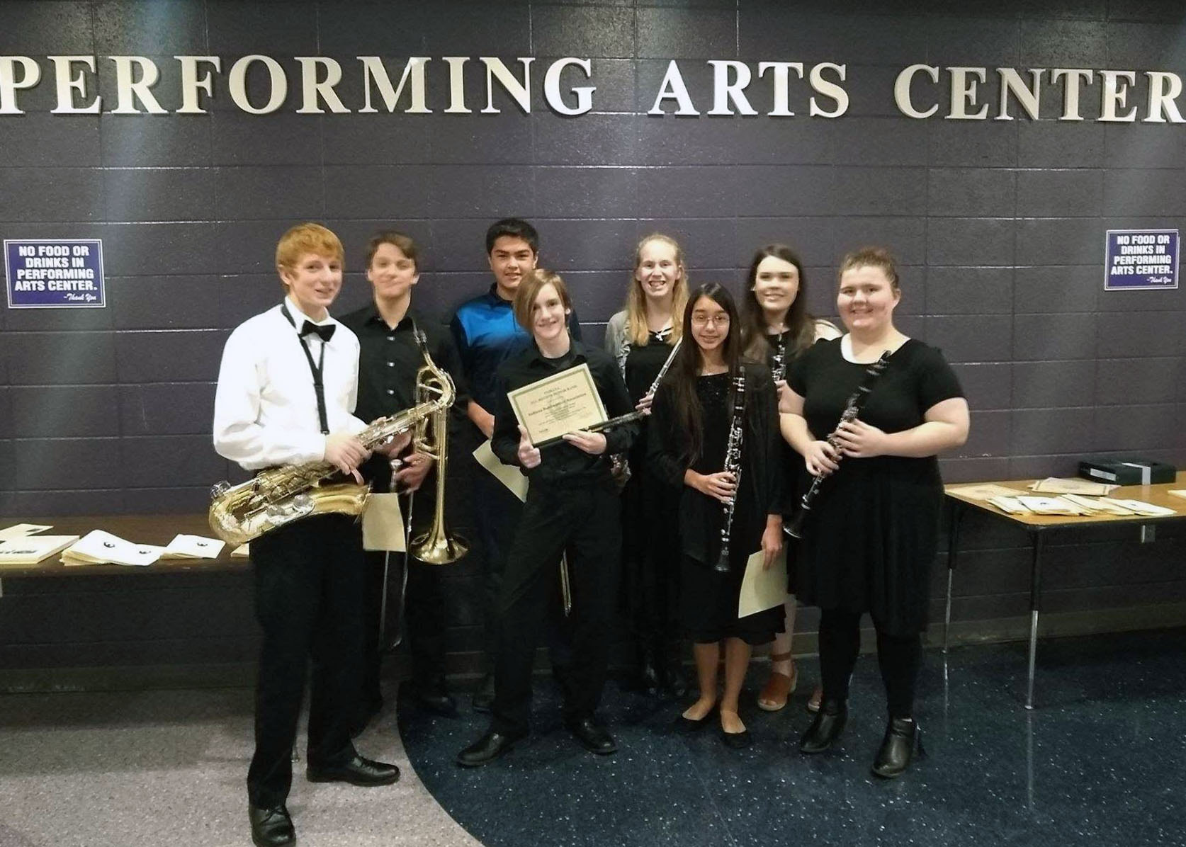 Christian Academy School System | Christian Academy of Indiana | 2018 All Region Honors Band