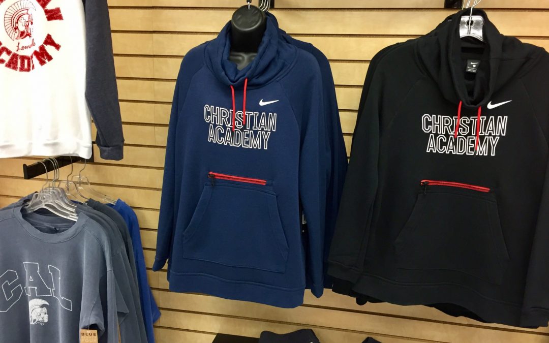 New Winter Merchandise in the Armory!