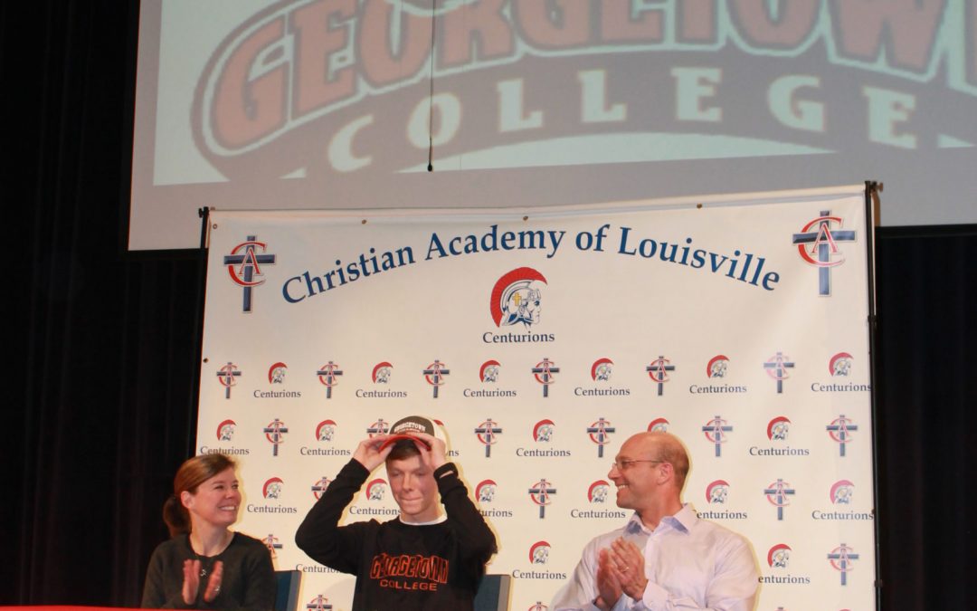 Nathan Bader Signs with Georgetown College