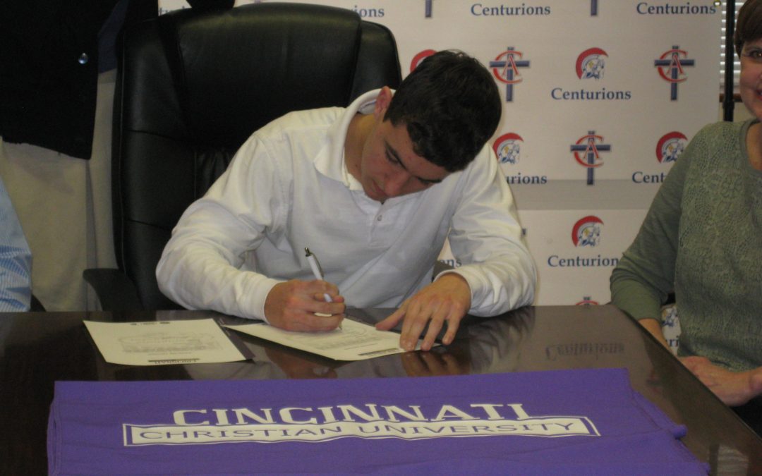 Conner Slade Signs with Cincinnati Christian University