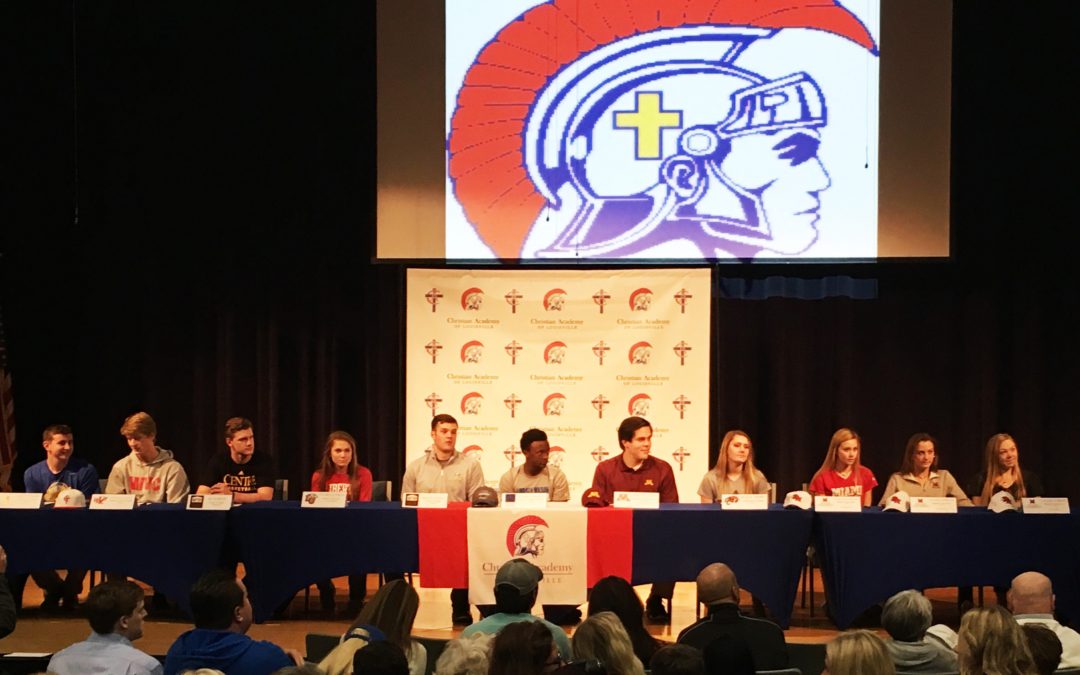 11 CAL Athletes Sign to Play at College Level