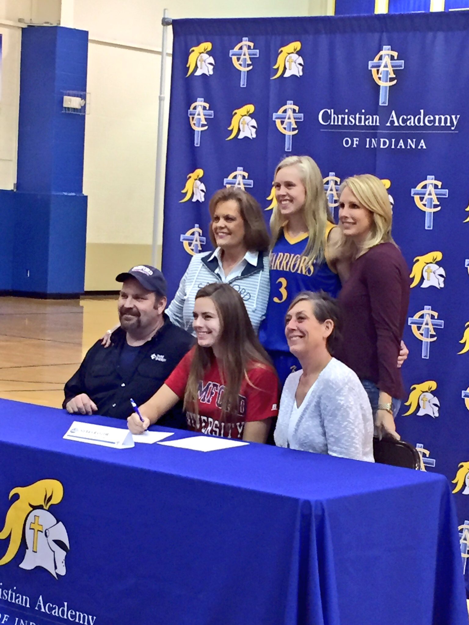 Christian Academy School System | Christian Academy of Indiana | Sierra Razor | Volleyball Signing | Samford Universtity