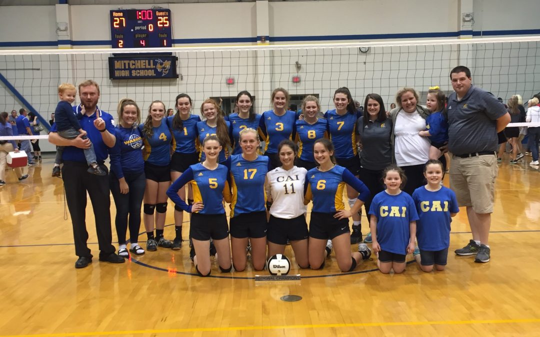 Volleyball Wins Regionals and Heads to Semi-State