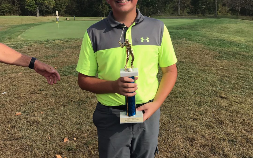 7th Grader Landon Stillwell Wins Middle School State Golf Championship