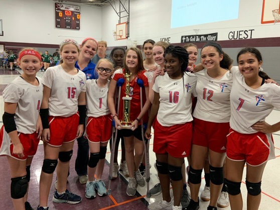Christian Academy School System | Christian Academy of Louisville | Southwest Campus | Middle School Volleyball 2019