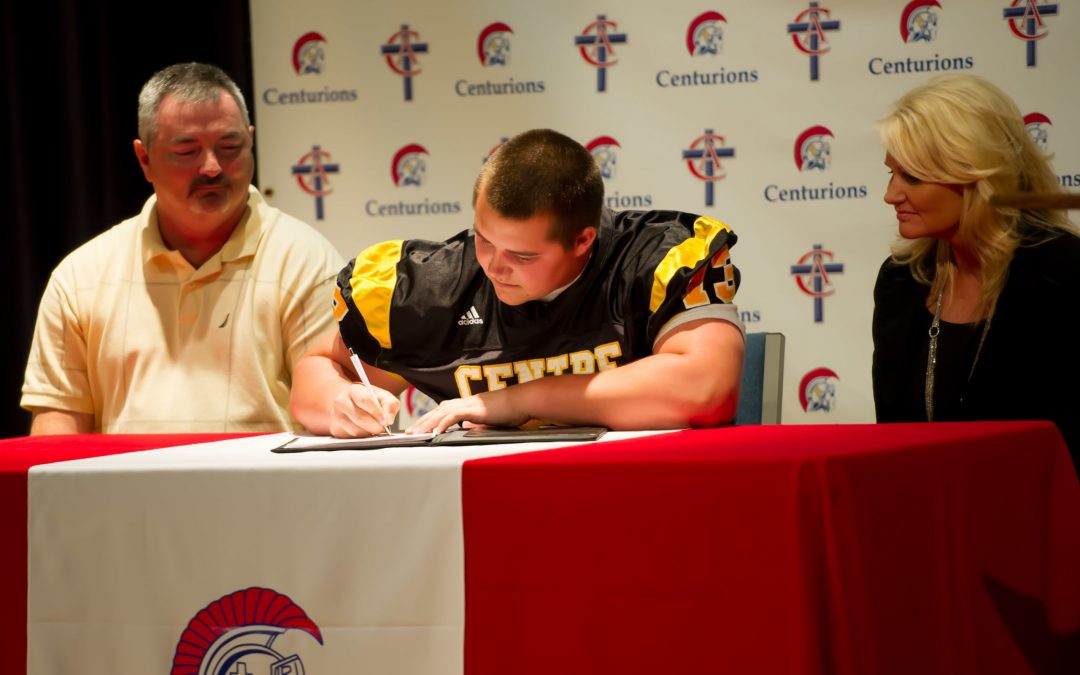Hunter Trenaman Signs to Play Football at Centre College