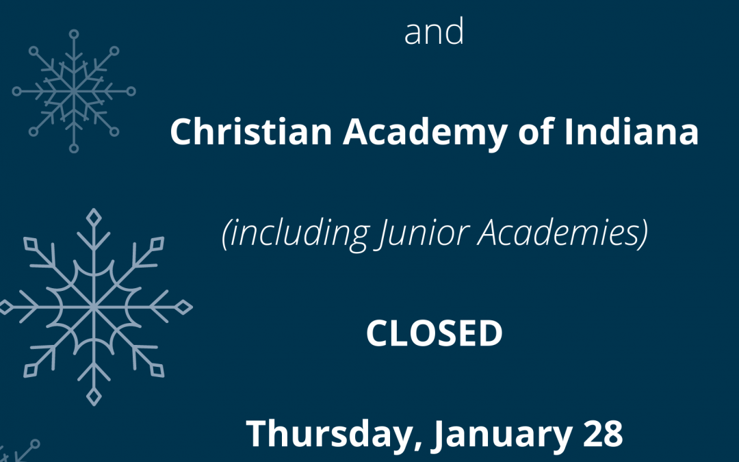 Schools CLOSED January 28
