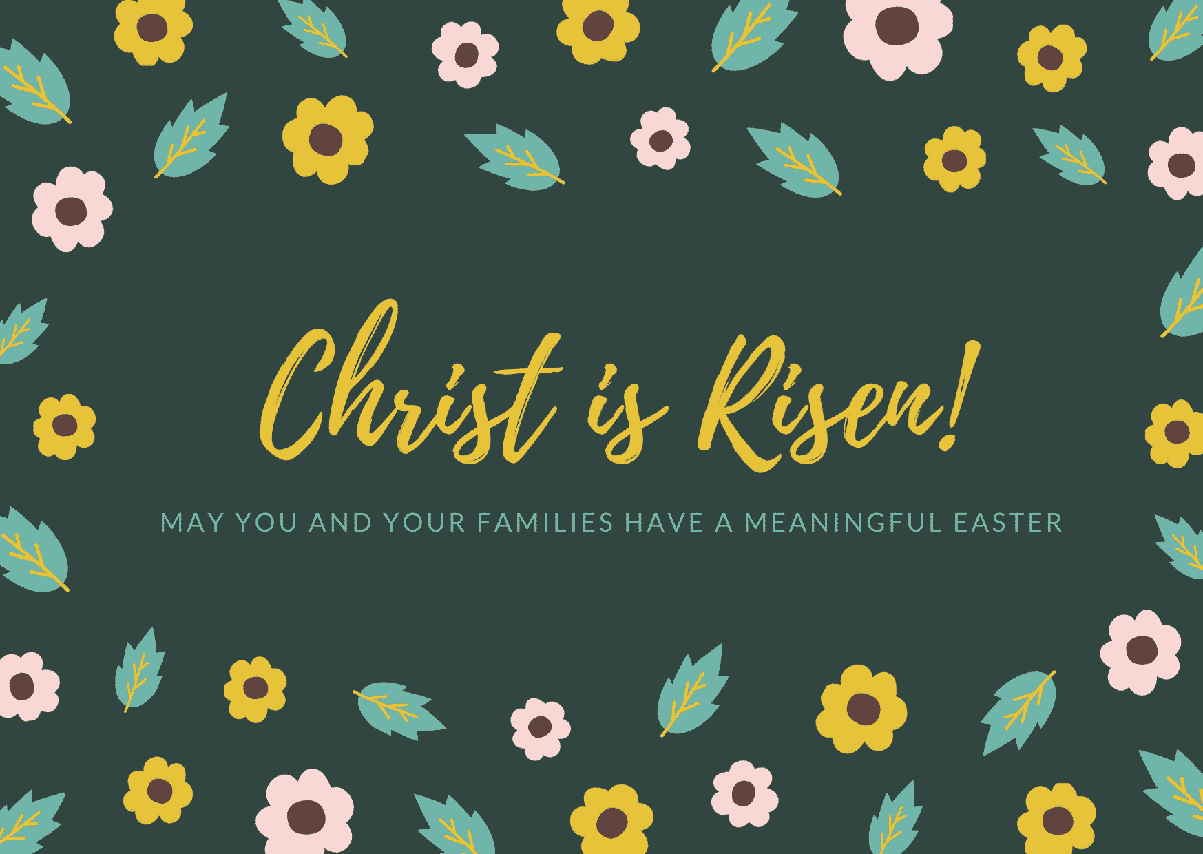 Christian Academy School System | Happy Easter | Christ is Risen!