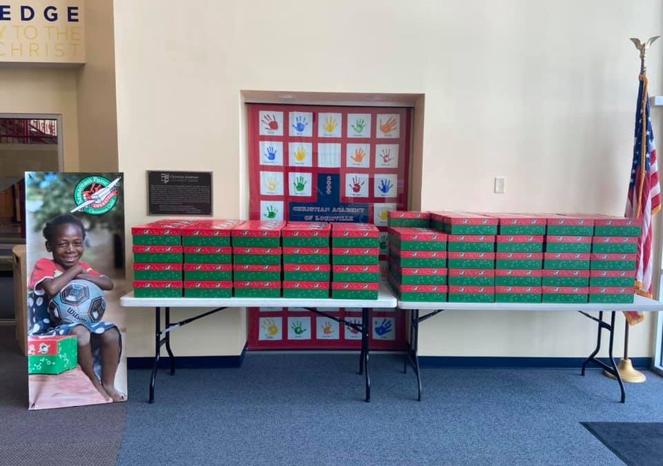 Christian Academy School System | Christian Academy of Louisville | Southwest Campus | Quarter 2 Service Project | Operation Christmas Child
