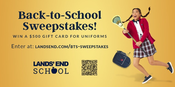 Lands’ End Sweepstakes – Enter to Win a $500 Gift Card Now through May 30