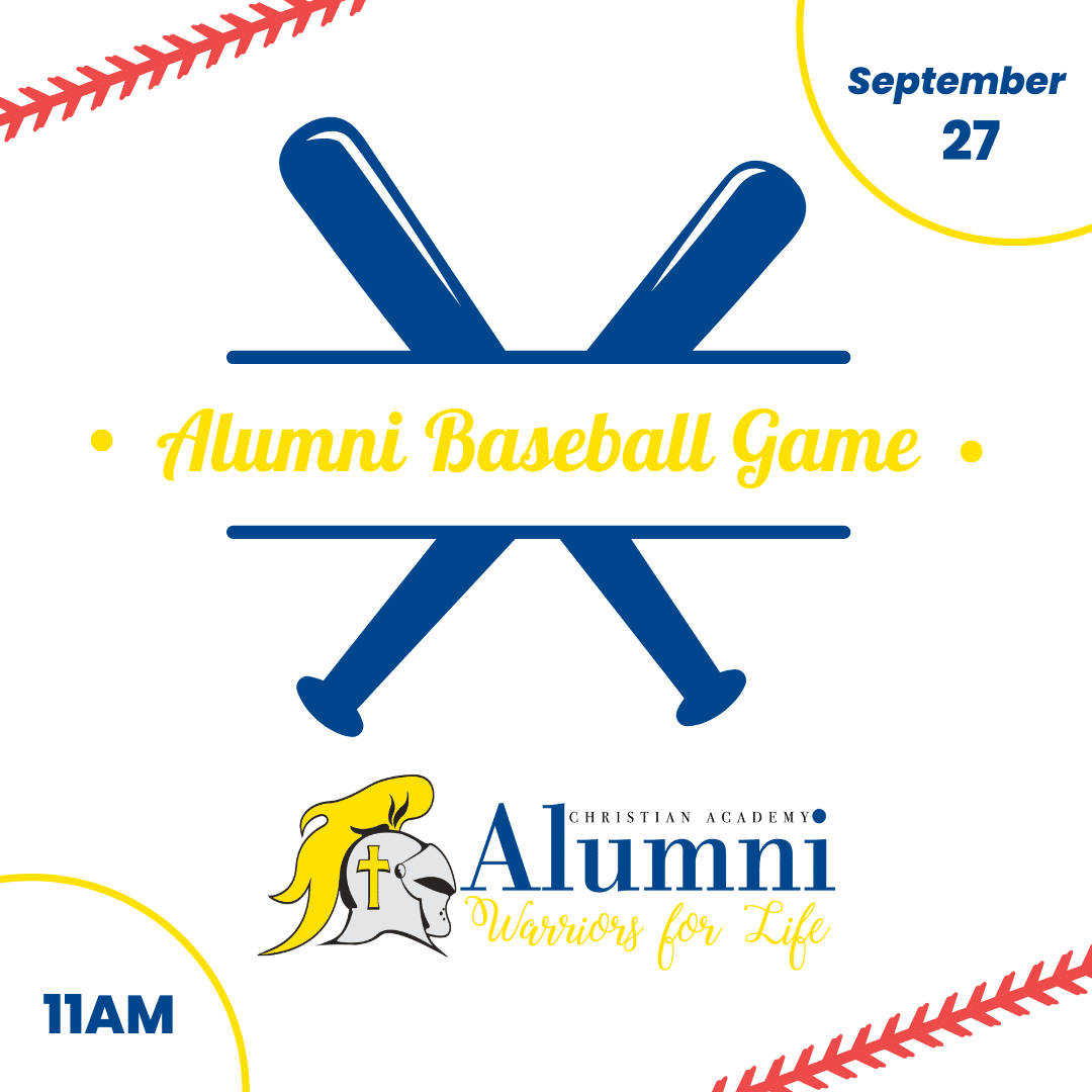 Christian Academy of Indiana Alumni Baseball Game September 27