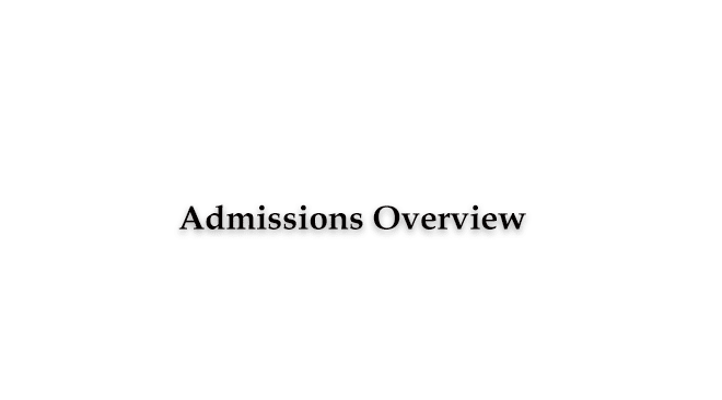 Admissions 2026_Admissions Overview Christian Academy School System Admissions Overview