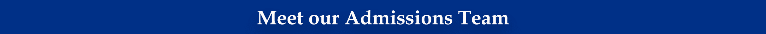 Admissions 2026_Meet our Admissions Team Christian Academy School System Admissions - Meet our Team