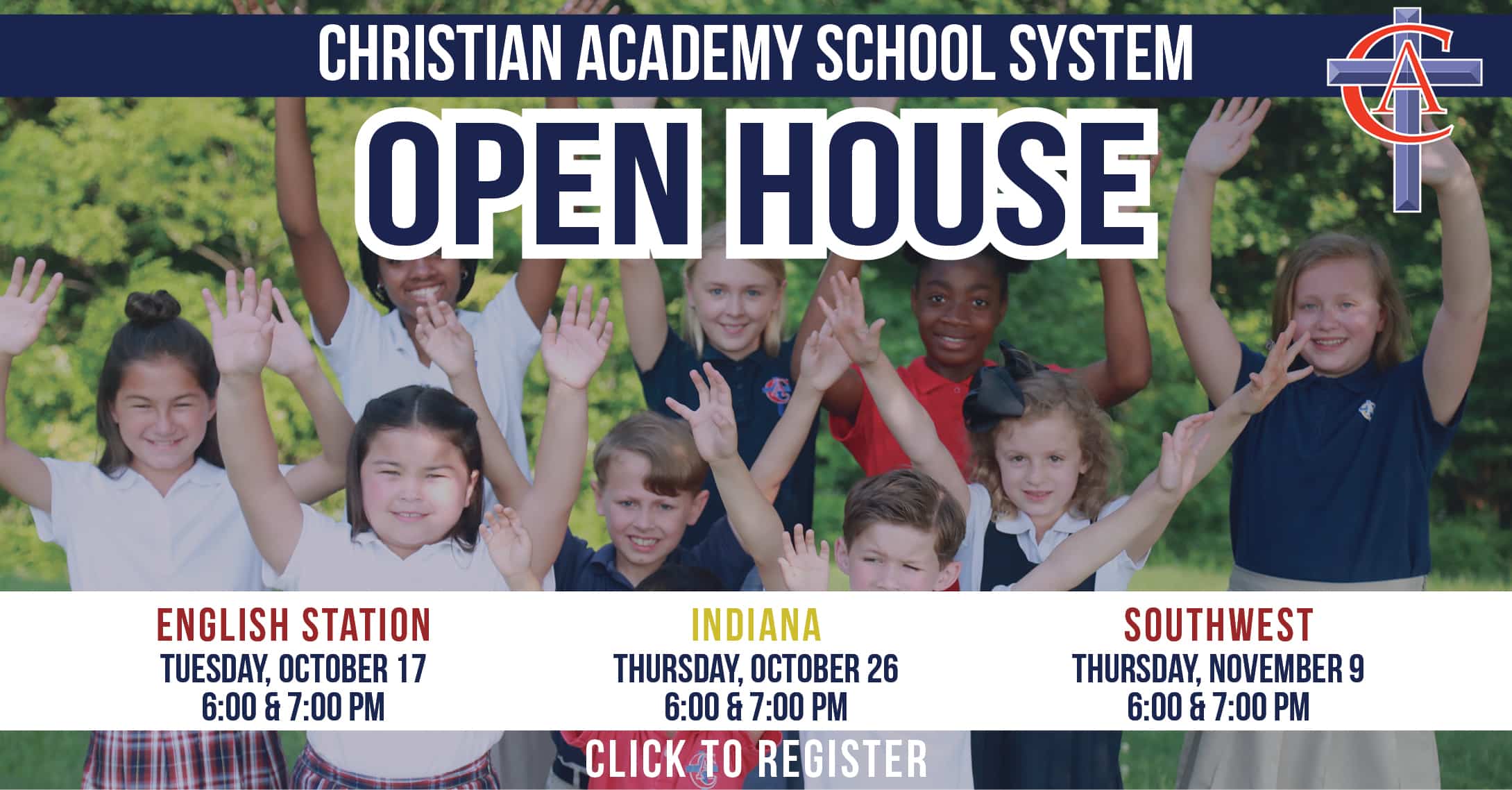 Christian Academy School System | Open House | Fall 2023
