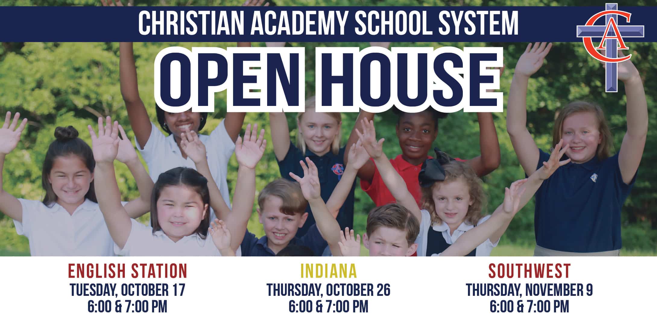 Christian Academy School System | Open House | Fall 2023