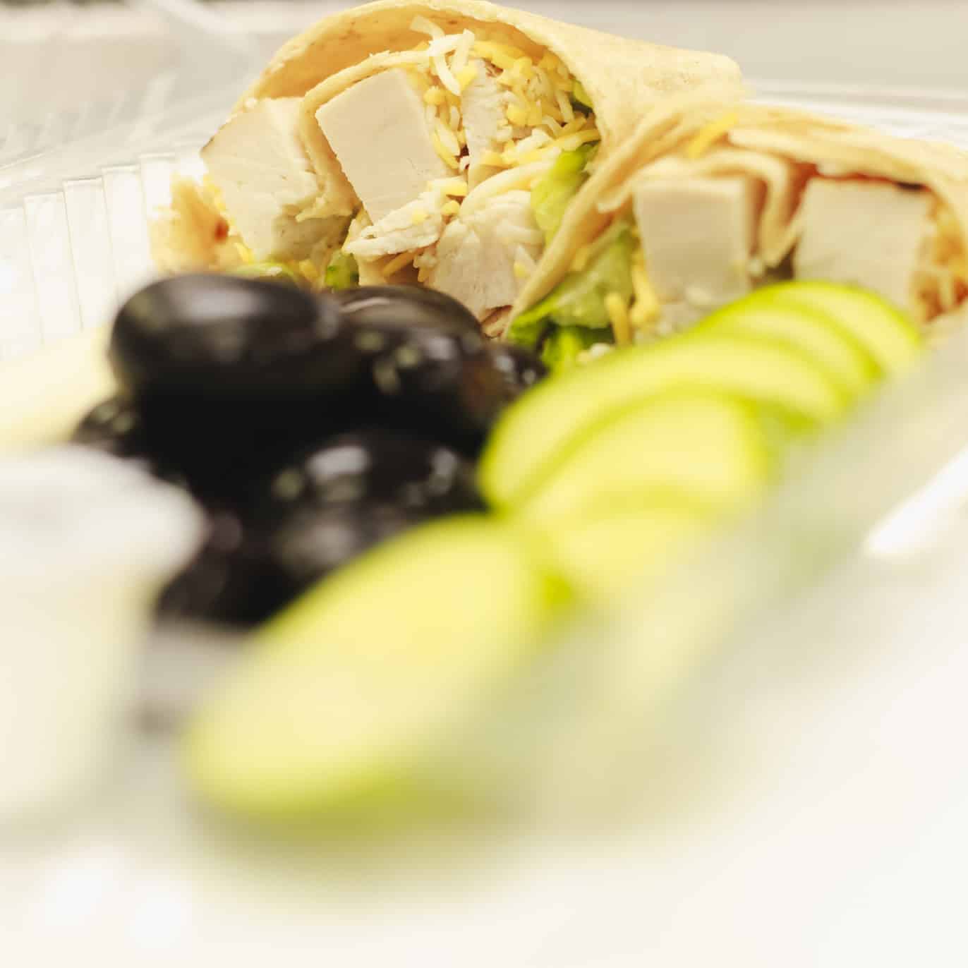 Christian Academy Dining - The Table Fresh Choices Champion Chicken Wrap
