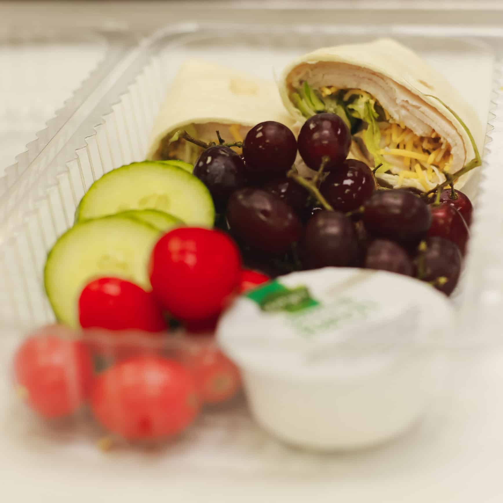 Christian Academy Dining - The Table Fresh Choices Champion Chicken Wrap