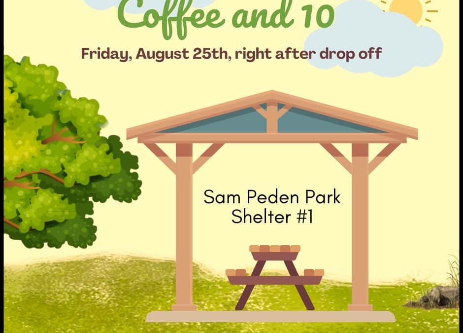 Join Us for Coffee and 10 with Deon Parker, Director of Biblical Unity – August 25