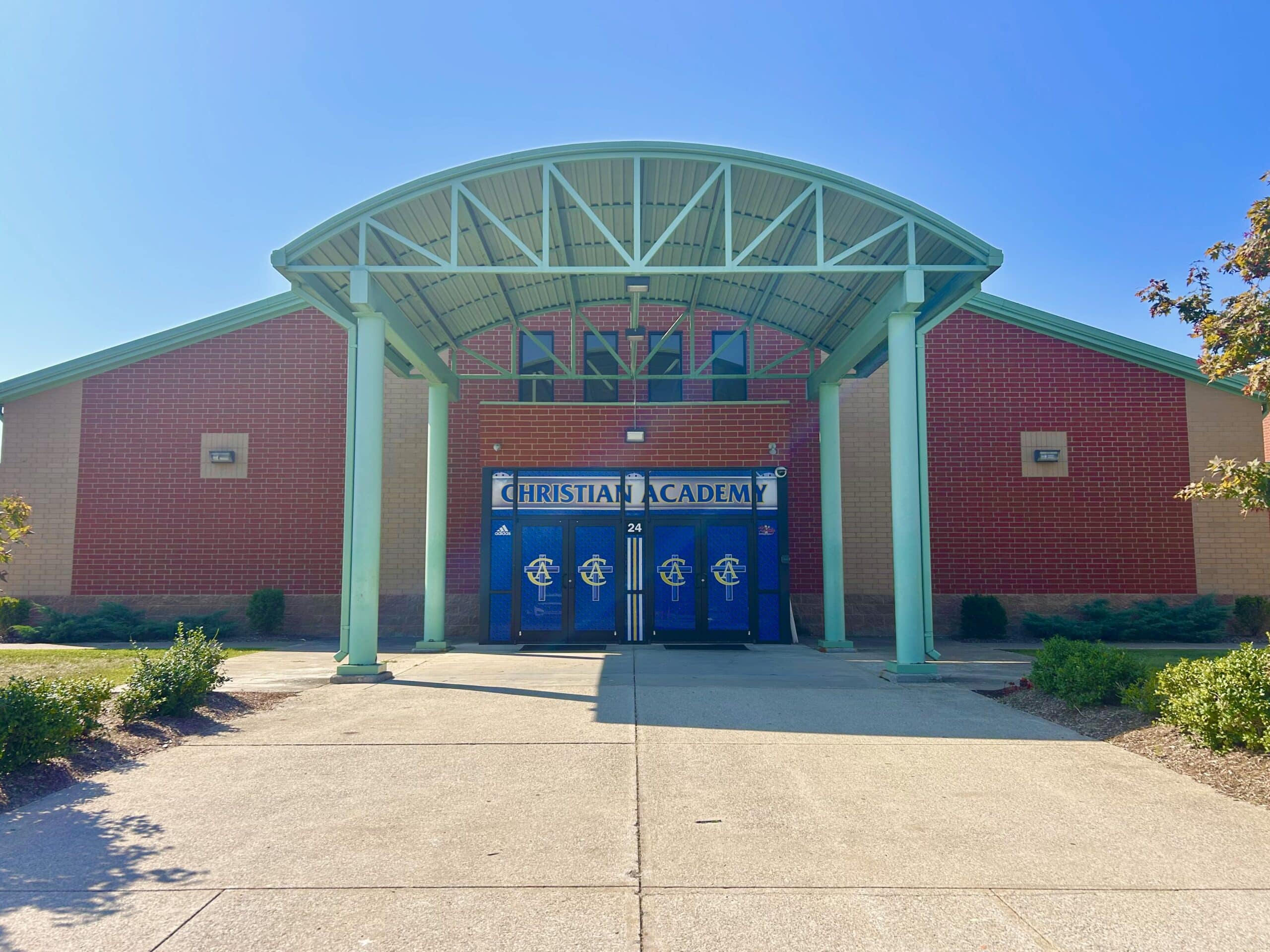 Christian Academy of Indiana Commons Entrance