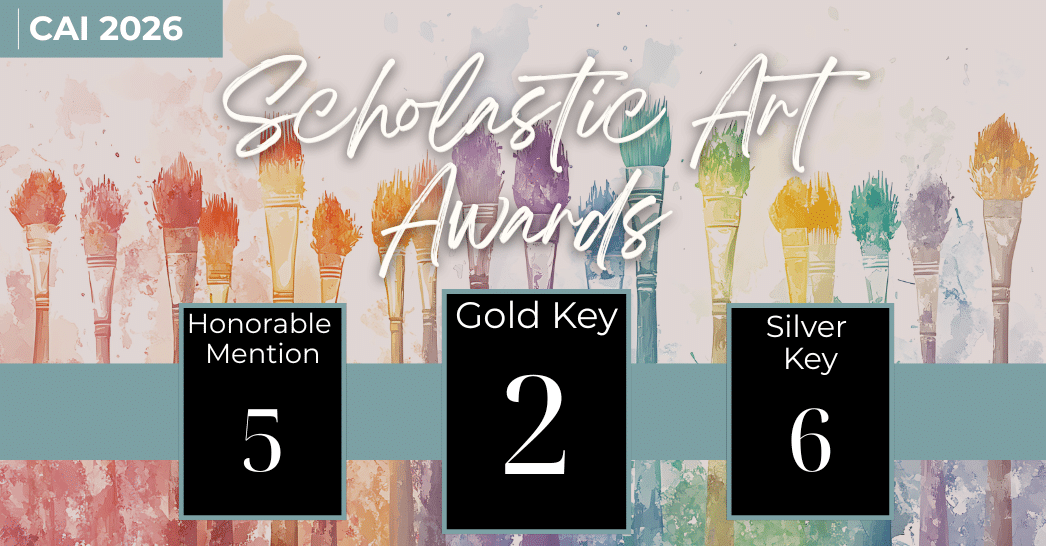 Christian Academy of Indiana High School Scholastic Art Awards 2026