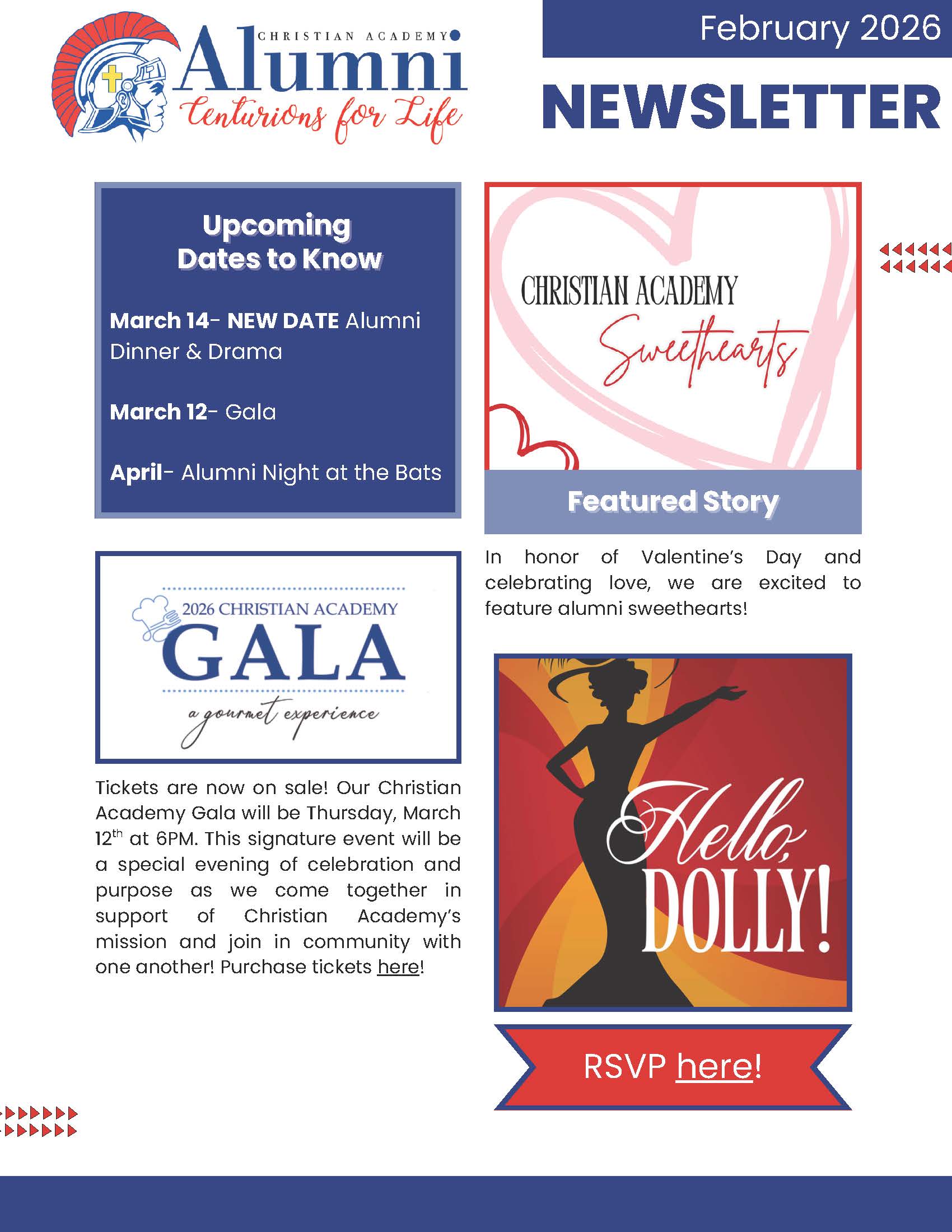 CAL Alumni Newsletter- February 2026_Page_1 Christian Academy of Louisville Alumni Newsletter February 2026