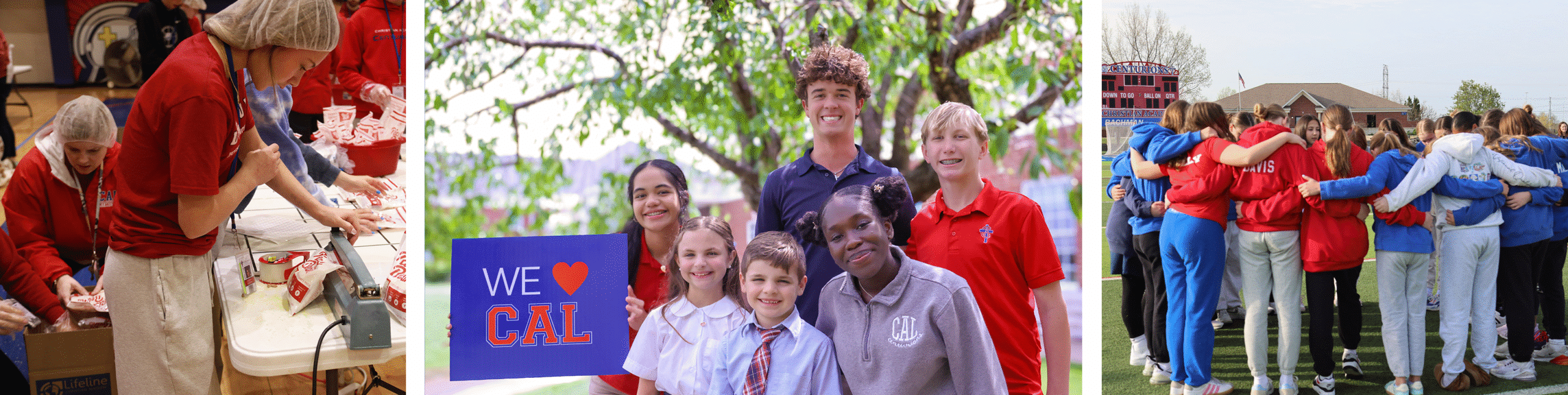 Christian Academy of Louisville Annual Fund 2025-2026 Student Banner