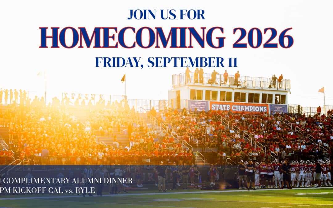 CAL Alumni – Save the Date and RSVP for Homecoming 2026, September 11