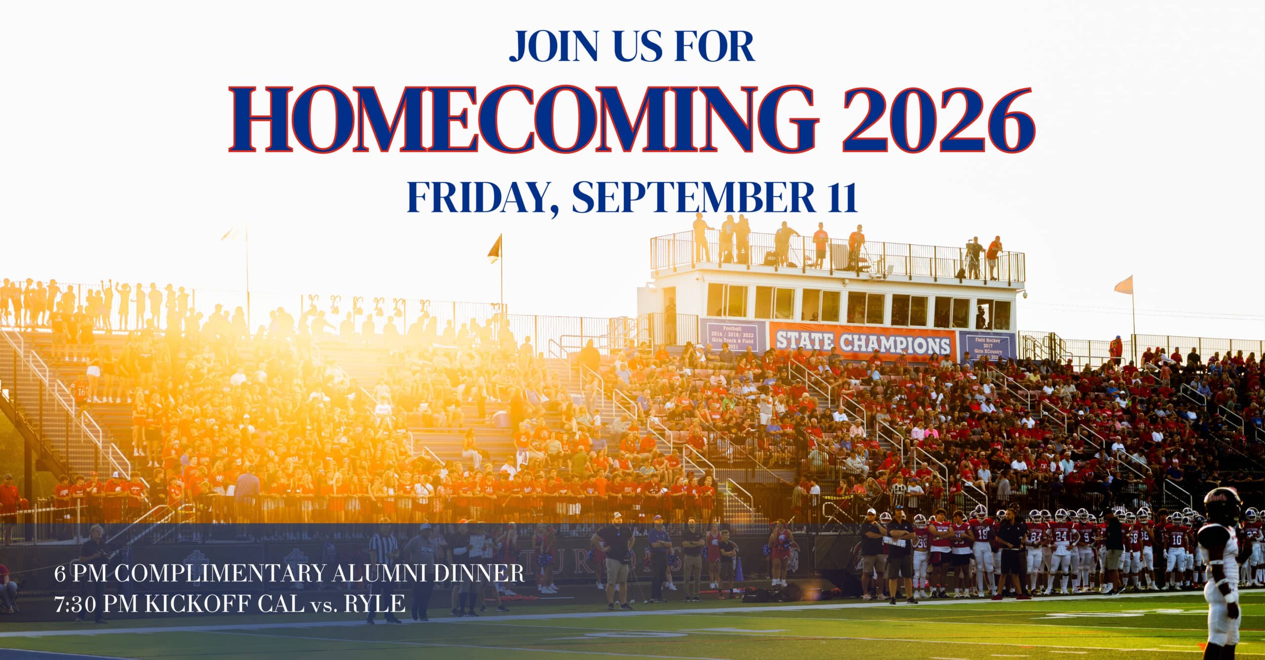 Christian Academy of Louisville Alumni Homecoming 2026, September 11