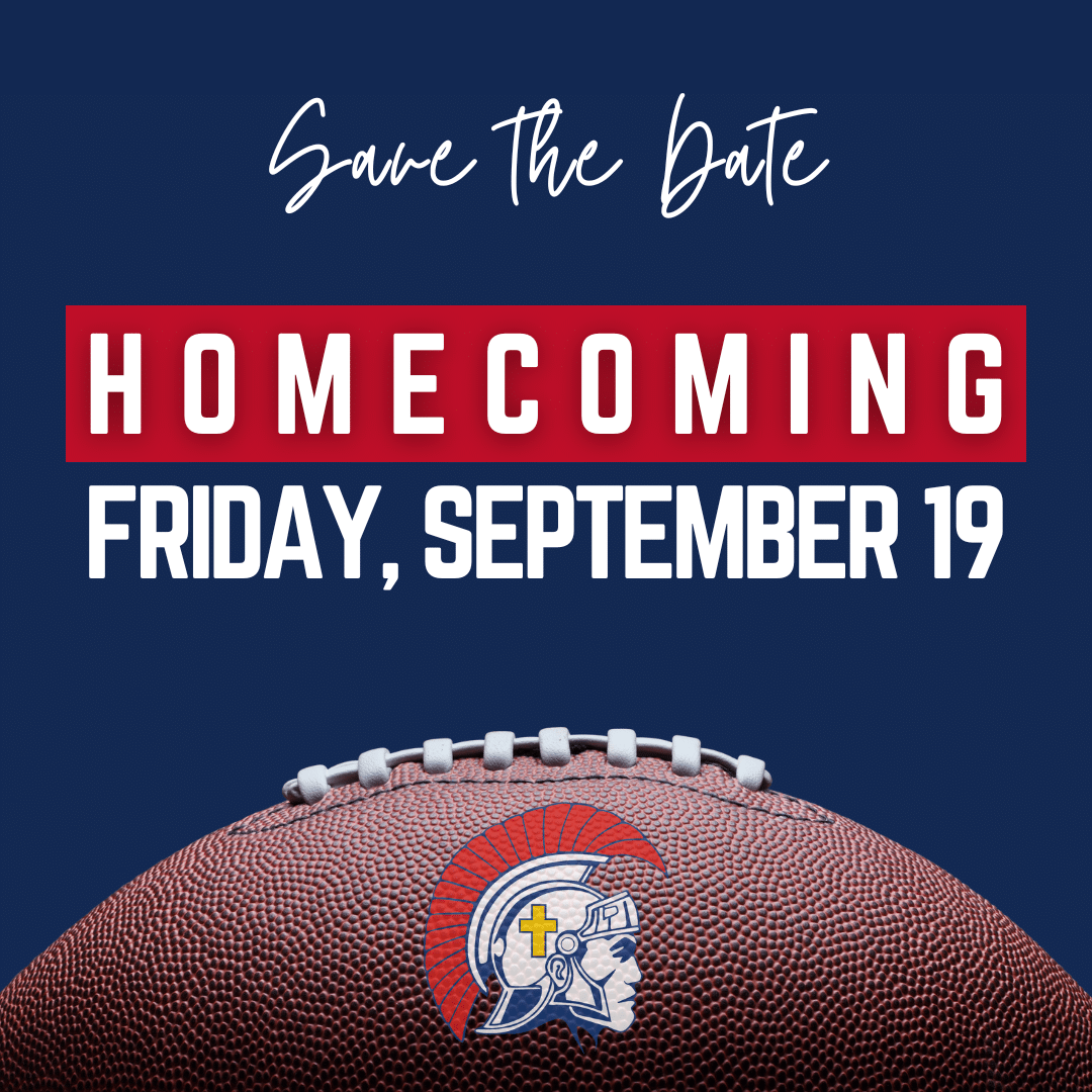 CAL Homecoming Save the Date 2025 Christian Academy of Louisville Homecoming 2025 Save the Date for Friday, September 19