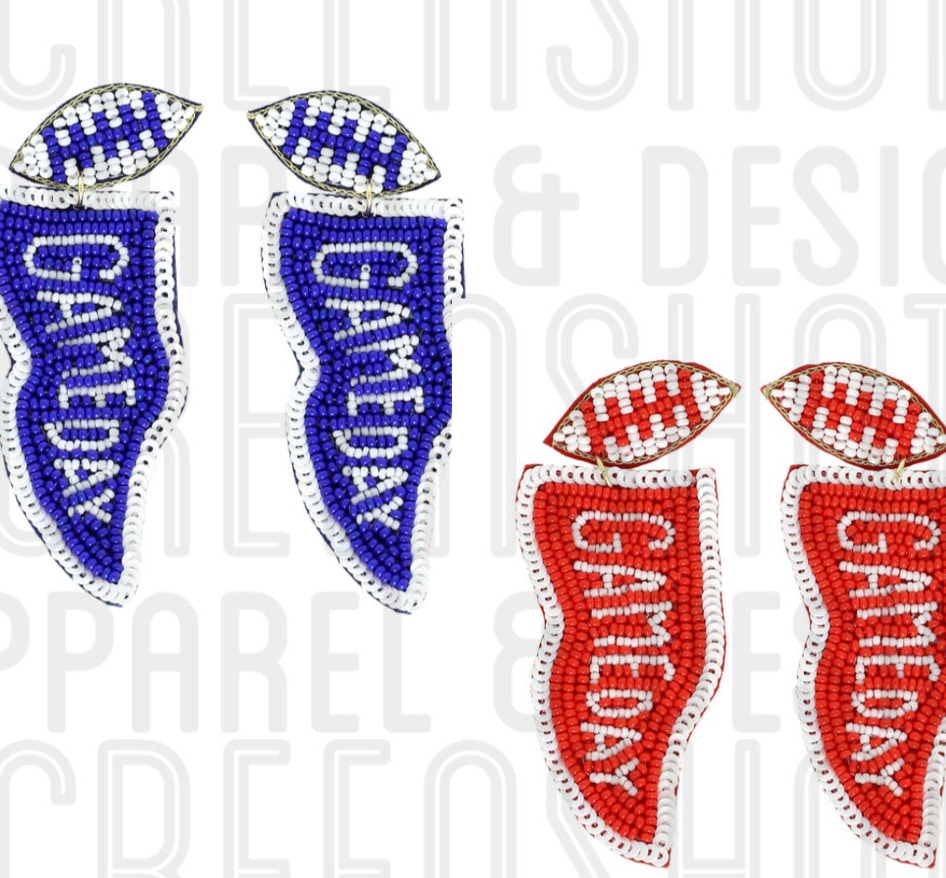 Christian Academy of Louisville Centurion Armory Preview Game Day Earrings