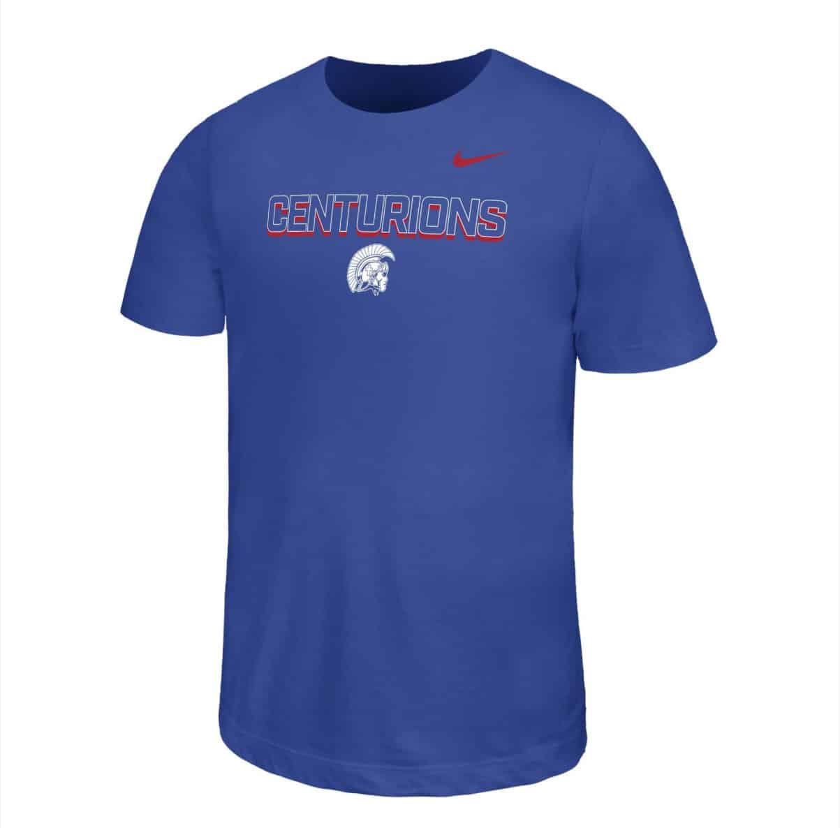 Christian Academy of Louisville Centurion Armory Spirit Wear Blue Tshirt