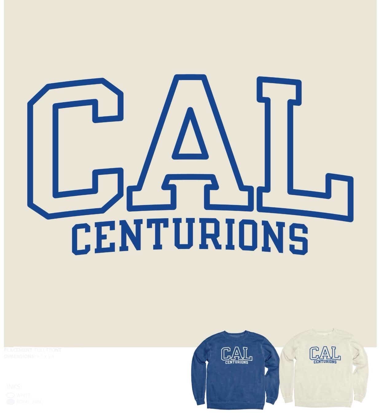 Centurion Armoy 2025 End of Year Sale Blue 84 Sanded Fleece Crew Christian Academy of Louisville Centurion Armory End of Year Sale 2025 Blue 84 Sanded Fleece Crew
