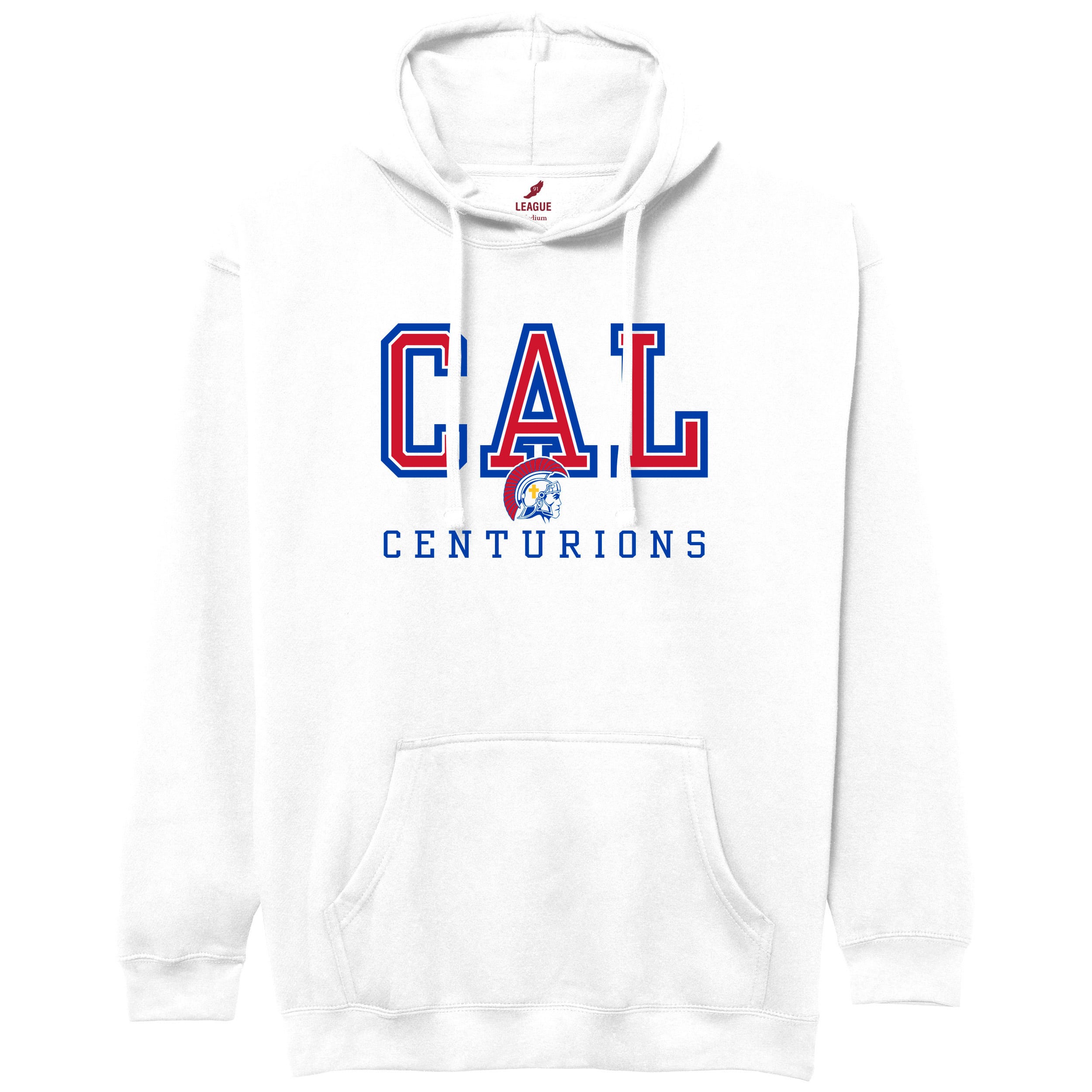 Centurion Armoy 2025 End of Year Sale League Hoodie Christian Academy of Louisville Centurion Armory End of Year Sale 2025 League Hoodie White