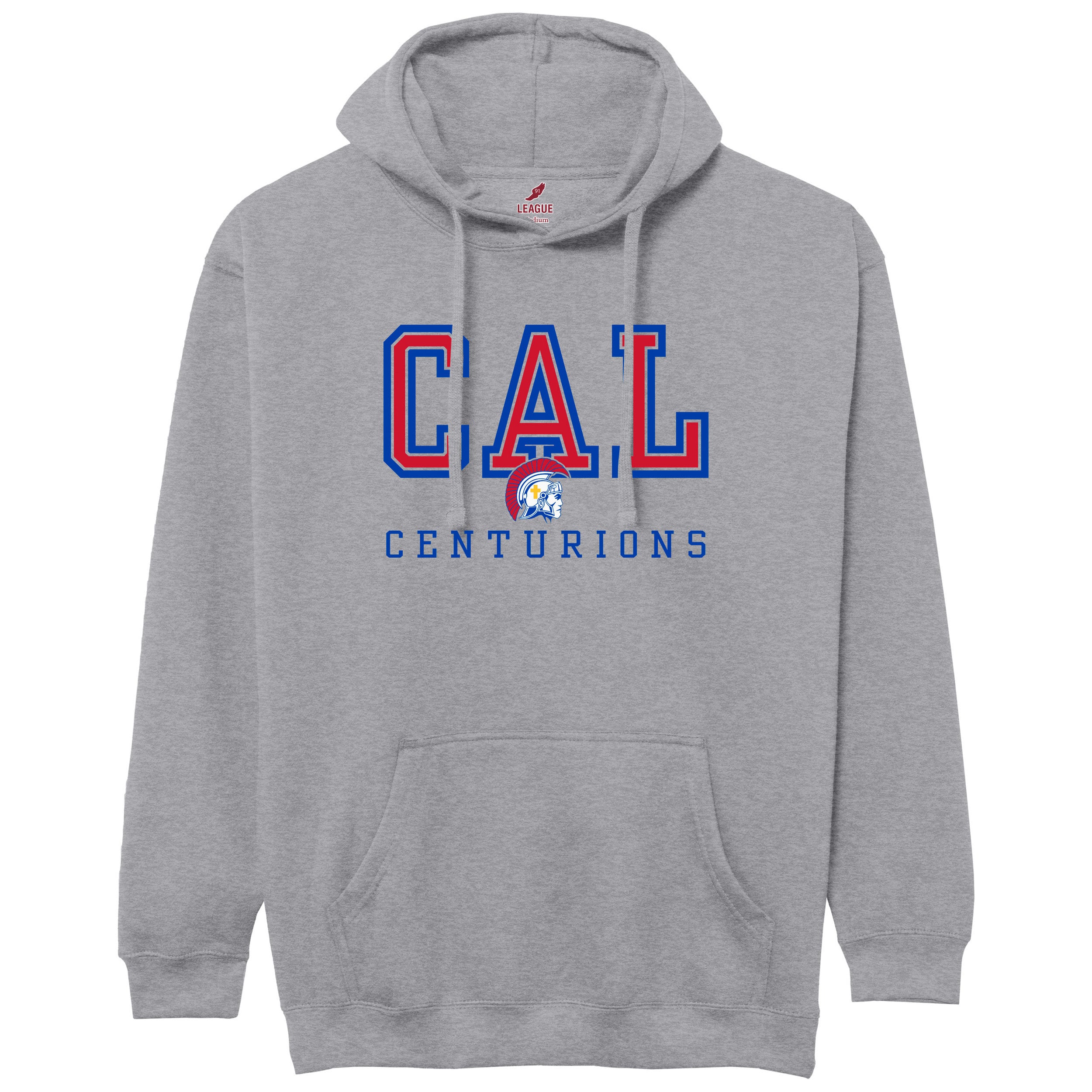 Centurion Armoy 2025 End of Year Sale League Hoodie_2 Christian Academy of Louisville Centurion Armory End of Year Sale 2025 League Hoodie Grey