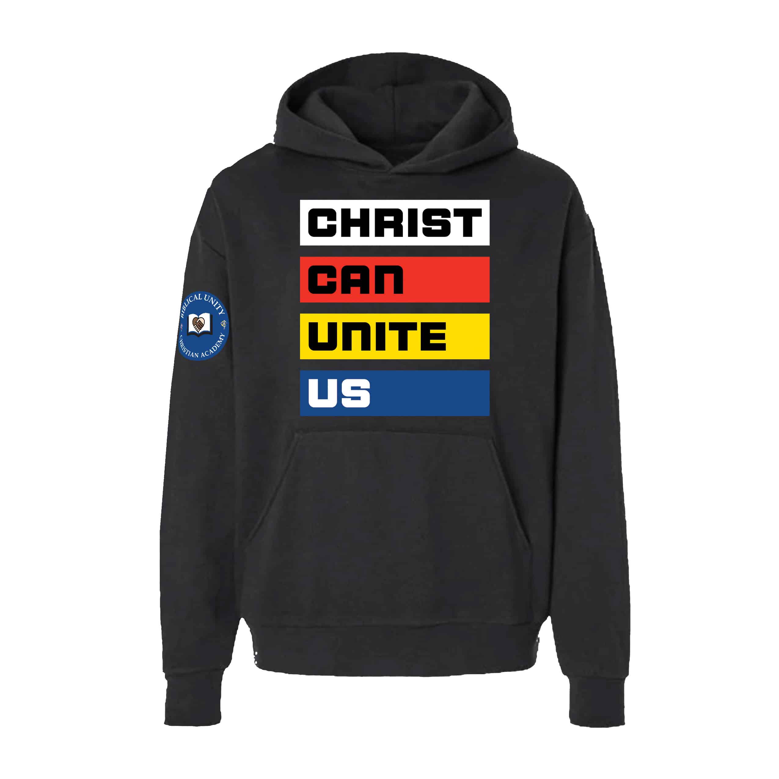 Christ Can Unite Us Hoodie_NE Christian Academy of Louisville Biblical Unity New Hoodie Alert - Christ Can Unite Us!