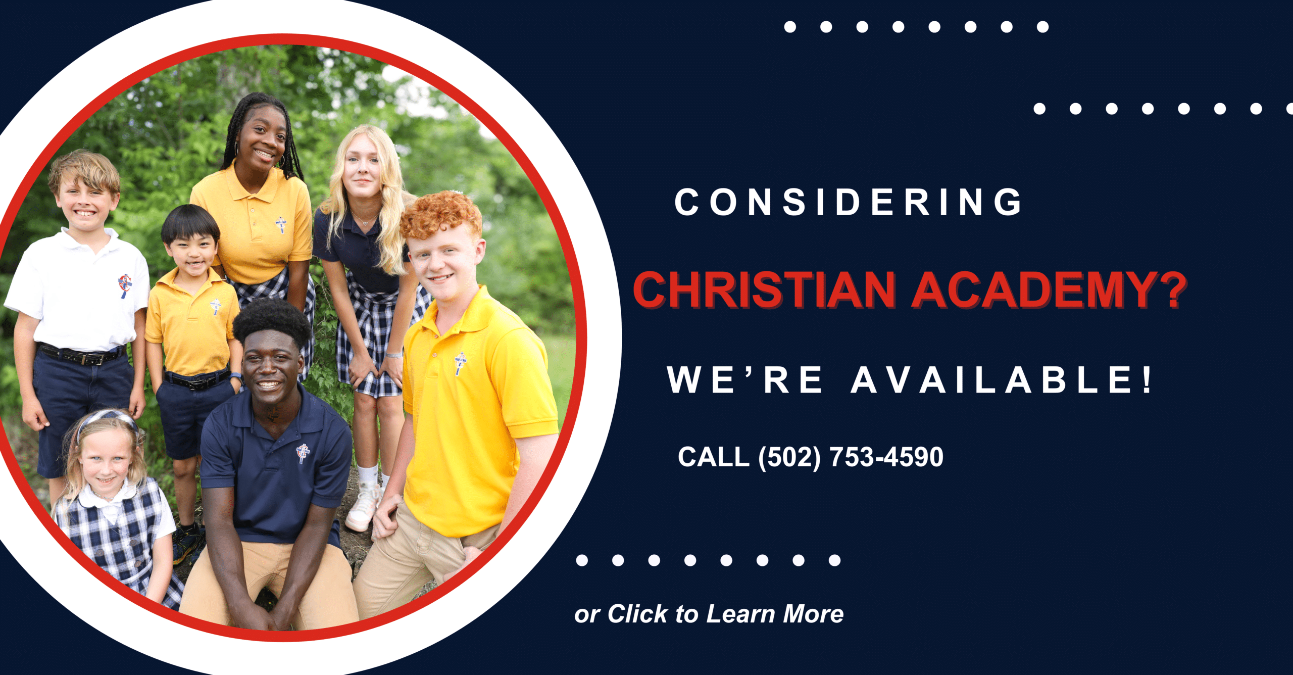 Christian Academy School System | Admissions | Considering Christian Academy?