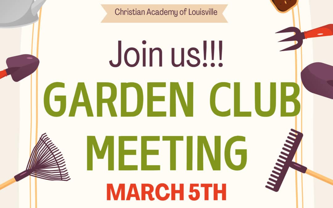 Invitation to Join the English Station Garden Club for their Monthly Meeting on March 5, 2025