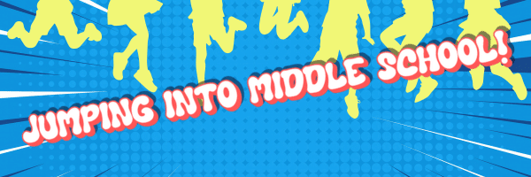 ES Jumping Into Middle School 2025 Banner Christian Academy of Louisville Middle School Jumping Into Sixth Grade 2025 Event